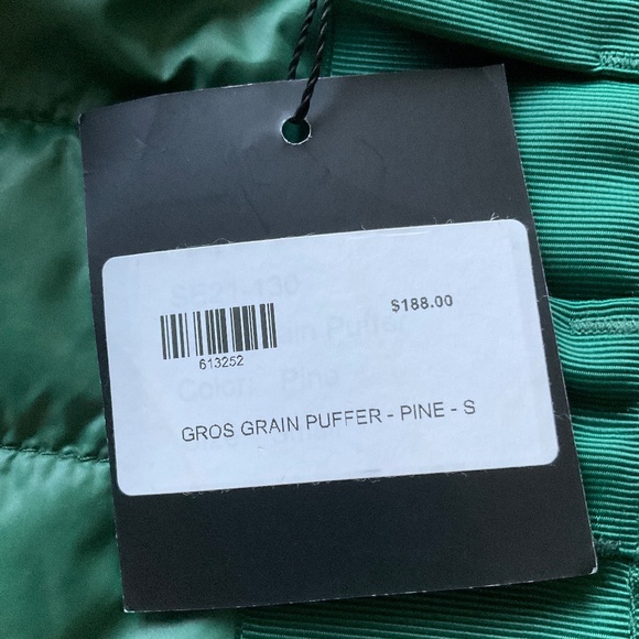 Patty Kim Grosgrain Puffer Jacket NWT - Picture 3 of 3